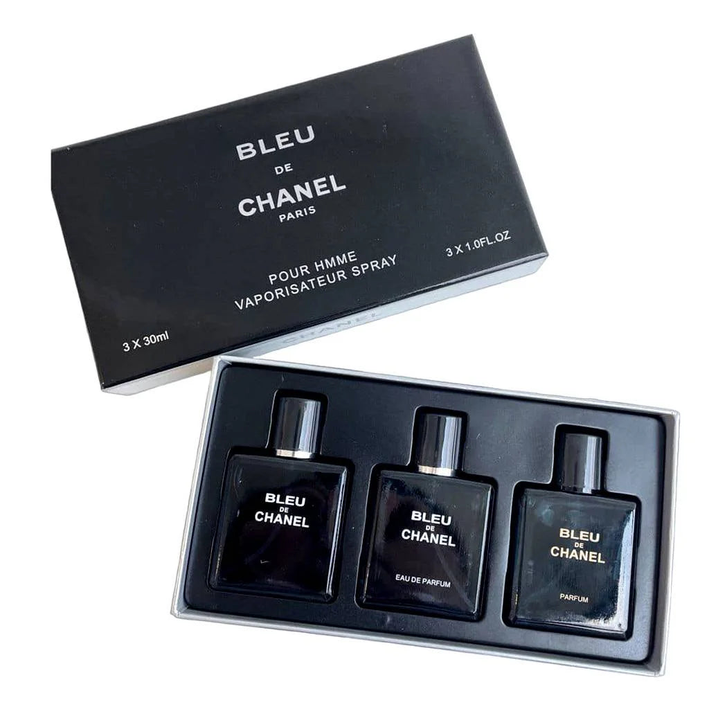 Chanel De Bleu Gift Set (3x30ml / men)