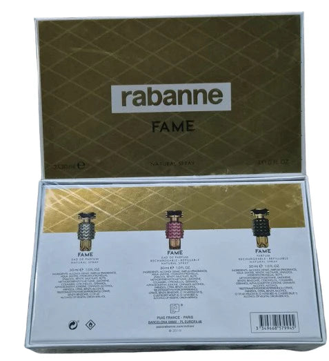 Paco Rabanne Fame Gift Set (3x30ml / women)