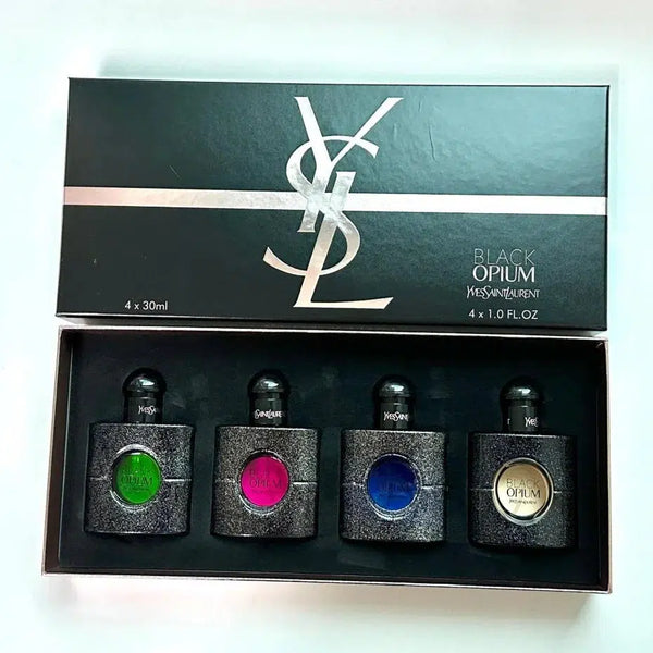 YSL Black Opium Gift Set 4 x 30ml women Divine Scent