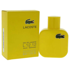 Lacoste L.12.12 Jaune - Optimistic EDT (100ml / men) - Divine Scent