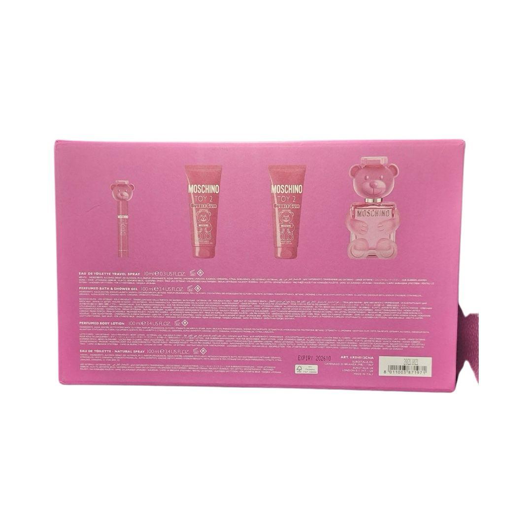 Moschino Toy 2 Bubble Gum Gift Set for Ladies - Divine Scent